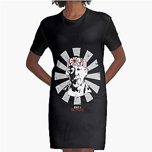 Mr Miyagi Retro Japanese Karate Kid  Graphic T-Shirt Dress