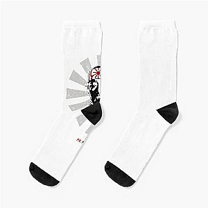 Mr Miyagi Retro Japanese Karate Kid Socks