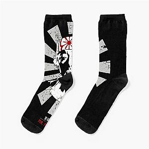 Mr Miyagi Retro Japanese Karate Kid  Socks