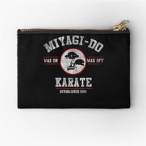 Miyagi Do Karate Kid Wax On Wax Off T-shirt  Zipper Pouch