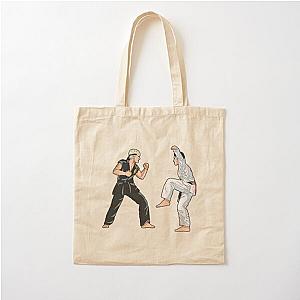 Johnny and Daniel - The Karate Kid  Cotton Tote Bag