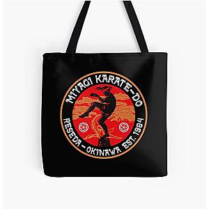 Miyagi Karate Do Crane Kick All Over Print Tote Bag