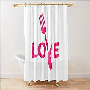 Fuck Love The Kid Laroi Shower Curtain