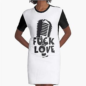 Fuck Love The Kid Laroi Graphic T-Shirt Dress