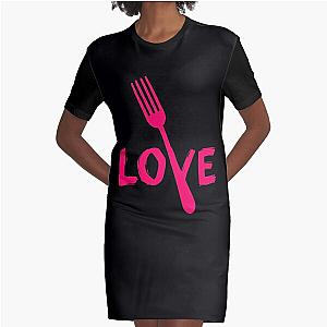 Fuck Love The Kid Laroi Graphic T-Shirt Dress