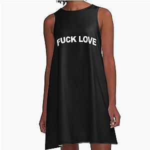 fuck love A-Line Dress