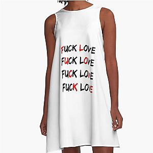 Fuck Love - sadboidesign Clothin & more A-Line Dress