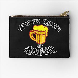 Fuck love Zipper Pouch