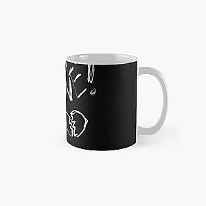 Fuck Love sign for a happy single day Classic Mug