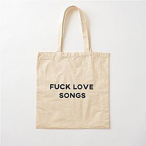 FUCK LOVE SONGS Cotton Tote Bag