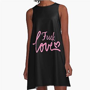 Fuck Love The Kid Laroi A-Line Dress