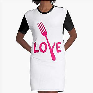 Fuck Love The Kid Laroi Graphic T-Shirt Dress