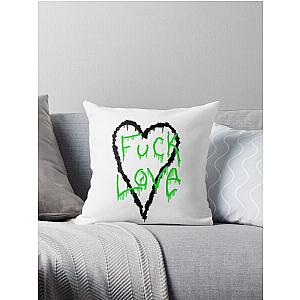 Fuck love Throw Pillow