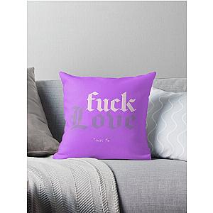 Fuck Love Throw Pillow