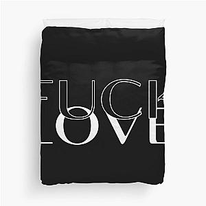 Fuck love Duvet Cover