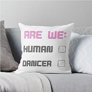 Are We Human  The Killers Throw Pillow RB0301