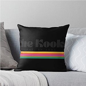 The Kooks band colorful throw pillow