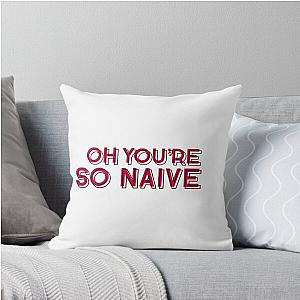 Kooks Lyrics Throw Pillow