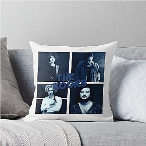 Vintage Close-Up Photo The Kooks Throw Pillow