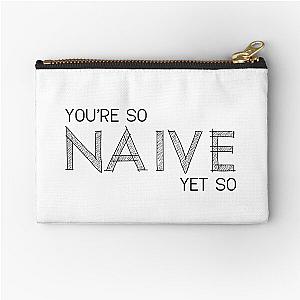 Naive The Kooks Zipper Pouch