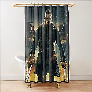 the last kingdom uhtred Shower Curtain