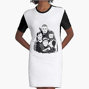 The Last Kingdom Portraits Graphic T-Shirt Dress