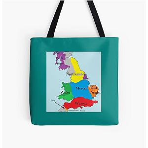 Kingdoms of The Last Kingdom All Over Print Tote Bag