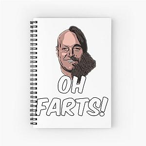 Oh Farts - The Last Man On Earth Spiral Notebook