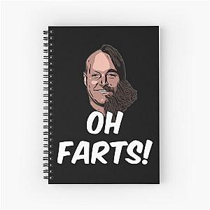 Oh Farts The Last Man On Earth Spiral Notebook