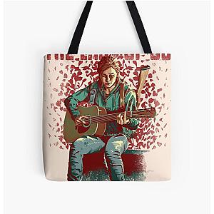 THE LAST OF US Part II Ellie Take On Me, I'll be Gone All Over Print Tote Bag RB0208