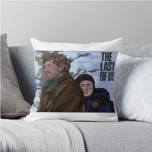 everybody loved contractors, the last of us 2023 Throw Pillow RB0208