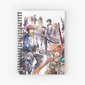 Main Characters - Kiseki Series - Legend of Heroes - Trails of Cold Steel Spiral Notebook