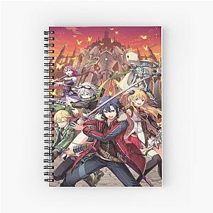 Trails of cold steel  Spiral Notebook