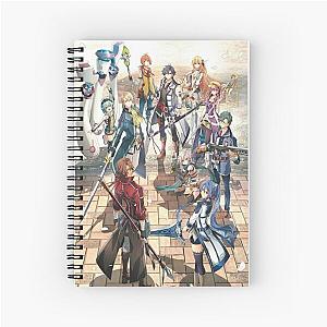 Trails of cold steel  Spiral Notebook