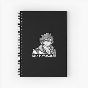 Trails Of Cold Steel Rean Schwarzer Spiral Notebook