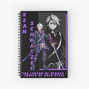 TRAILS OF COLD STEEL - REAN SCHWARZER Spiral Notebook