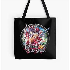 Trails Of Cold Steel in Circle XIV All Over Print Tote Bag