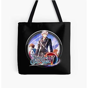 Trails Of Cold Steel in Circle XV All Over Print Tote Bag