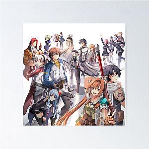 Main Characters - Kiseki Series - Legend of Heroes - Trails of Cold Steel Poster