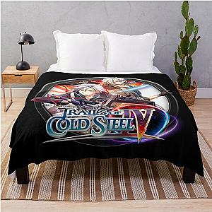 Trails Of Cold Steel in Circle VII Throw Blanket