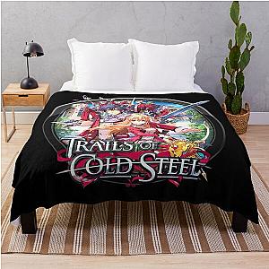 Trails Of Cold Steel in Circle XIV Throw Blanket