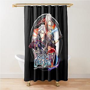 Trails Of Cold Steel in Circle VII Shower Curtain