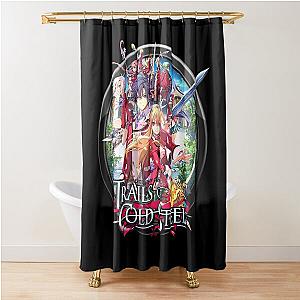 Trails Of Cold Steel in Circle XIV Shower Curtain