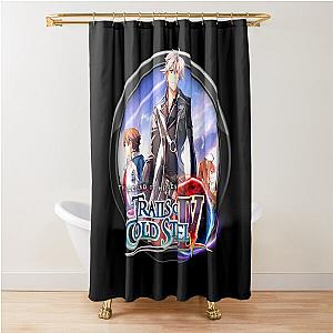 Trails Of Cold Steel in Circle XV Shower Curtain