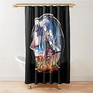 Trails Of Cold Steel in Circle X Shower Curtain