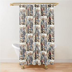 Trails of cold steel  Shower Curtain