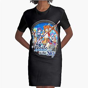 TRAILS OF COLD STEEL XV Graphic T-Shirt Dress