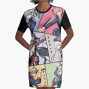 Ling Class Graphic T-Shirt Dress