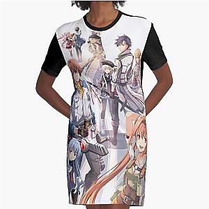 Main Characters - Kiseki Series - Legend of Heroes - Trails of Cold Steel Graphic T-Shirt Dress