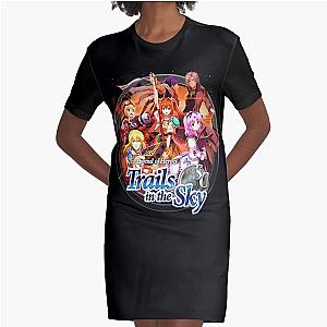 TRAILS OF COLD STEEL XVI Graphic T-Shirt Dress